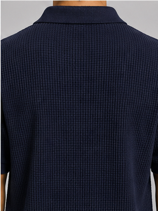 Men's Navy Blue Polo T-Shirt