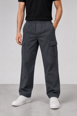 Ova Charcoal Cargo Trouser